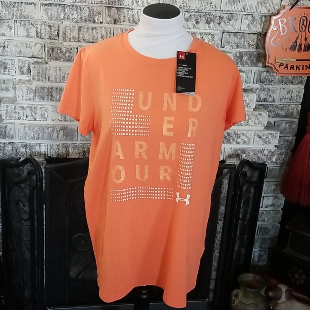 Under Armour Tee LG WOMANS NWT